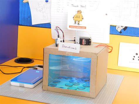 interactive donation box|The Interactive Donation Box ~ Arduino Tutorial.